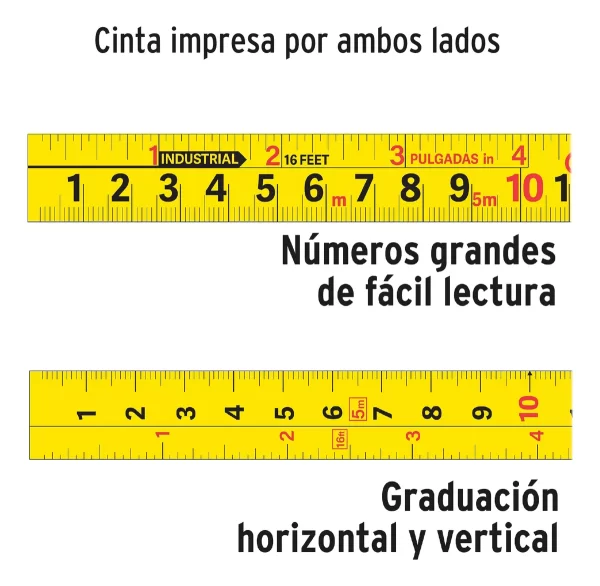 Huincha Medir 3 Mts X 5/8´ Truper - Imagen 4