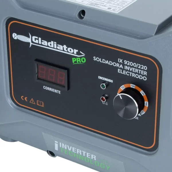 Soldadora Inverter 200amp Gladiator Ix9200 - Imagen 3