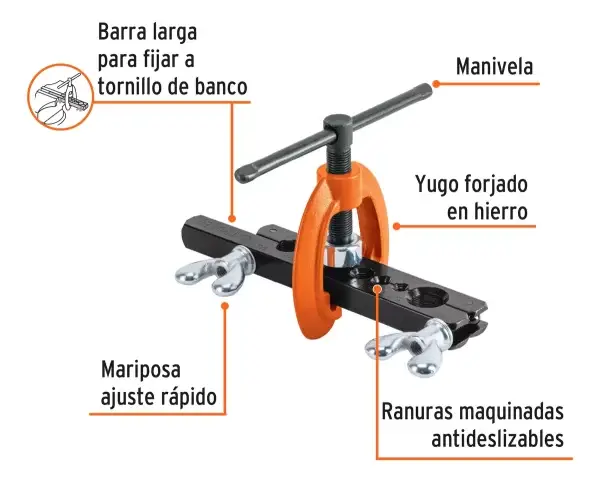 Expandidor Avellanador 3/16 A 5/8 Truper - Imagen 3