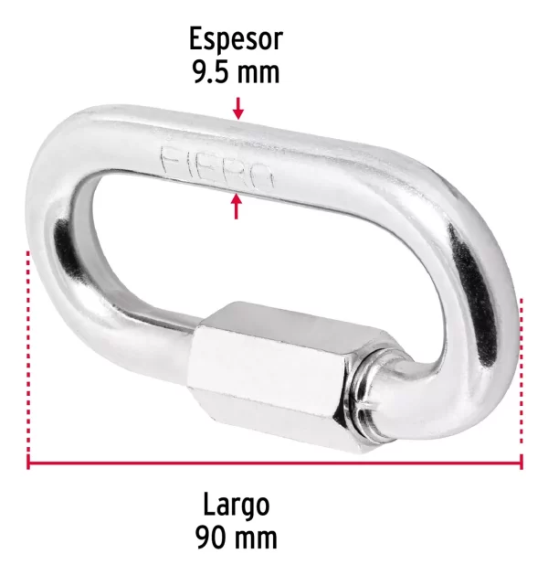 Eslabón Rápido O Maillón Truper 3/8 - Imagen 4