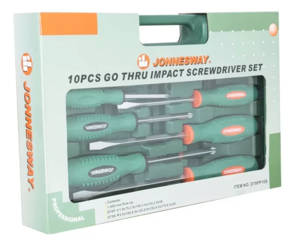 Juego Destornilladores Impacto 10pcs Jonnesway - Imagen 3