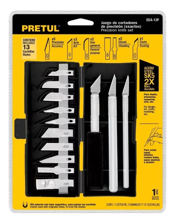 Juego Cuchillos Precision 13 Pcs Pretul - Imagen 3