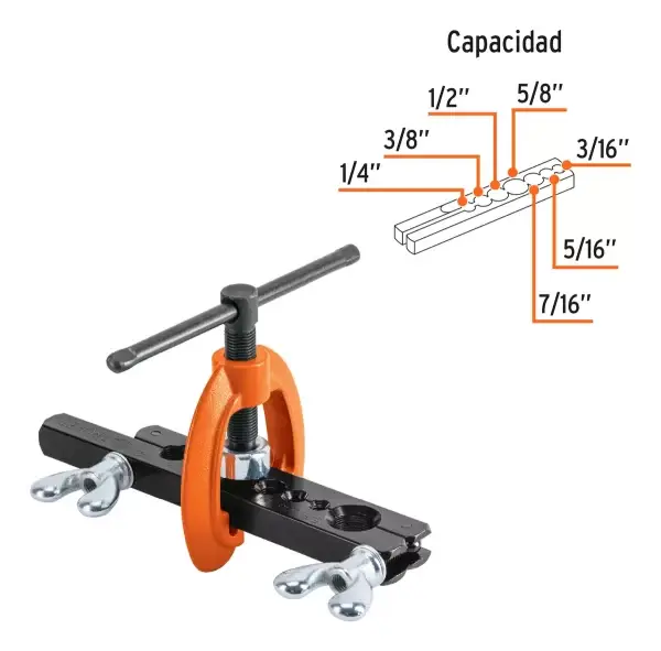 Expandidor Avellanador 3/16 A 5/8 Truper - Imagen 2