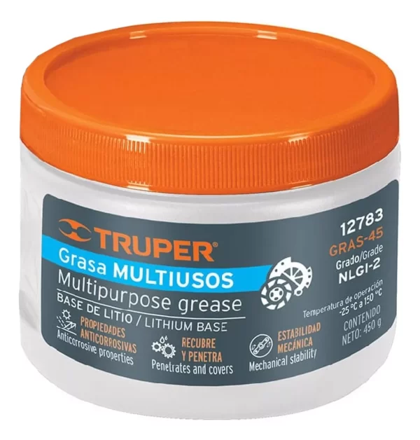 Grasa Multiuso Lubricante 450gr Truper