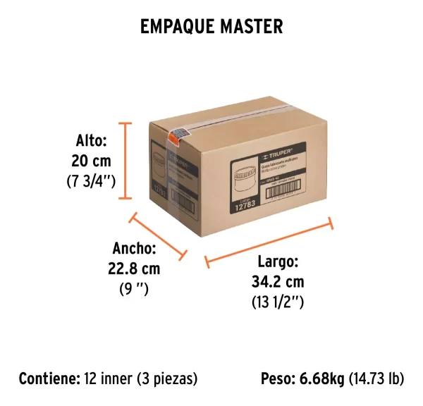 Grasa Multiuso Lubricante 450gr Truper - Imagen 4