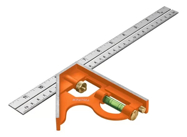 Escuadra De Carpintero Combinación 12 Truper 14380