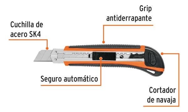 Cuchillo Cartonero Truper Cut-6x - Imagen 2