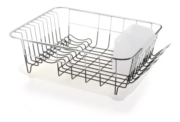 Secaplatos Escurridor Cromado 1 Nivel 43x30cm Isel - Imagen 2